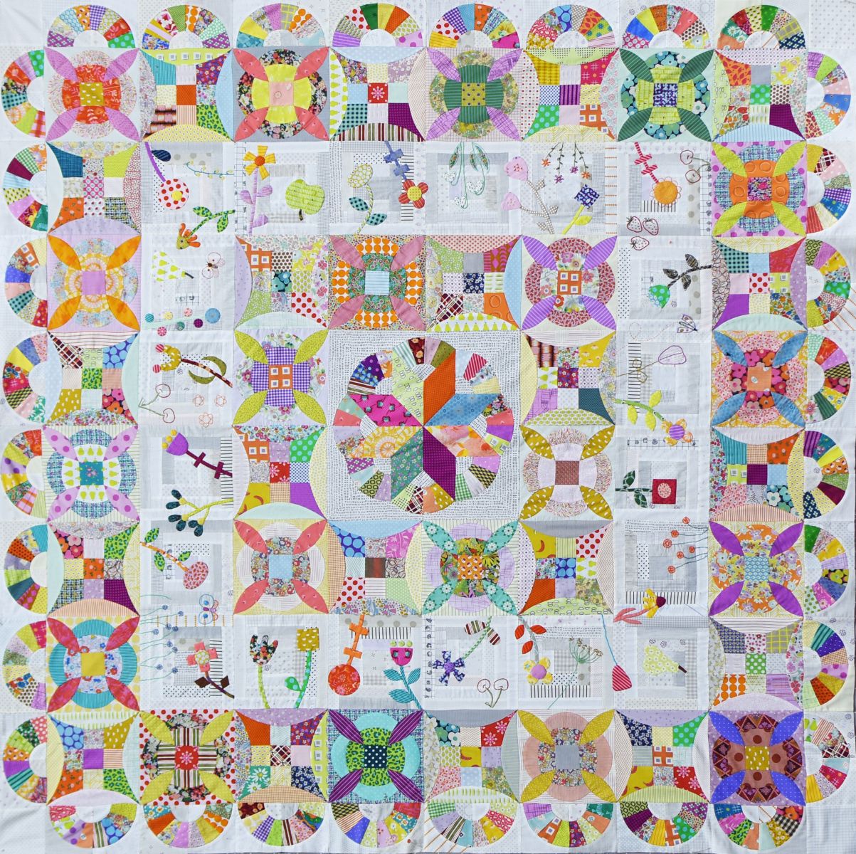 Jen Kingwell Pick a Petal Template of the Month Workshop