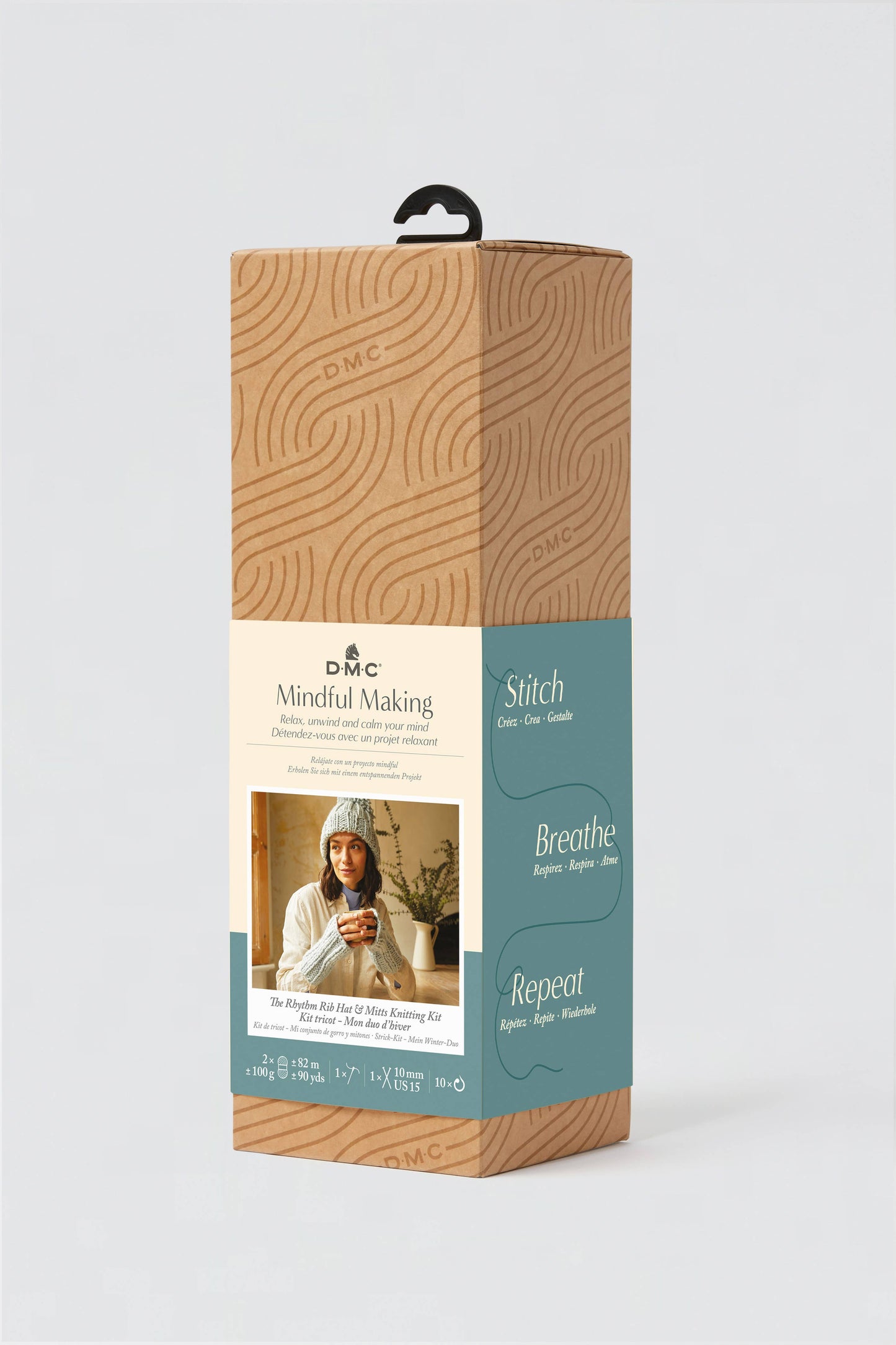 Mindful Kit - Knit Hat & Mittens Kit, item TR102KS