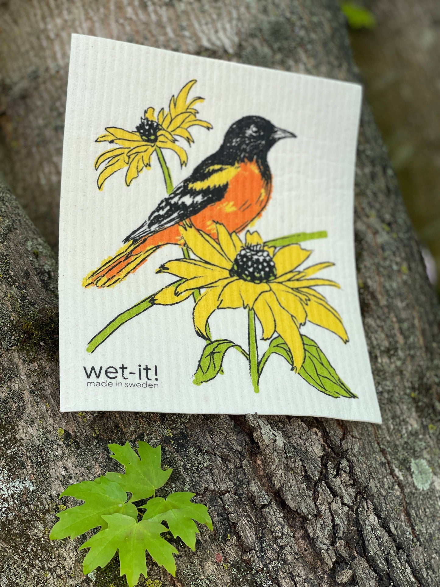 Baltimore Oriole Swedish Cloth