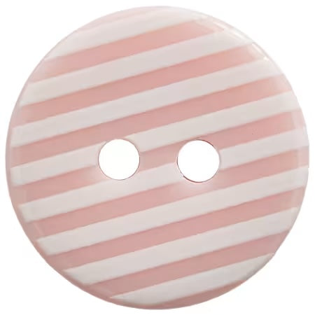 Prints Stripes Buttons (PINK-15mm/Size 24)