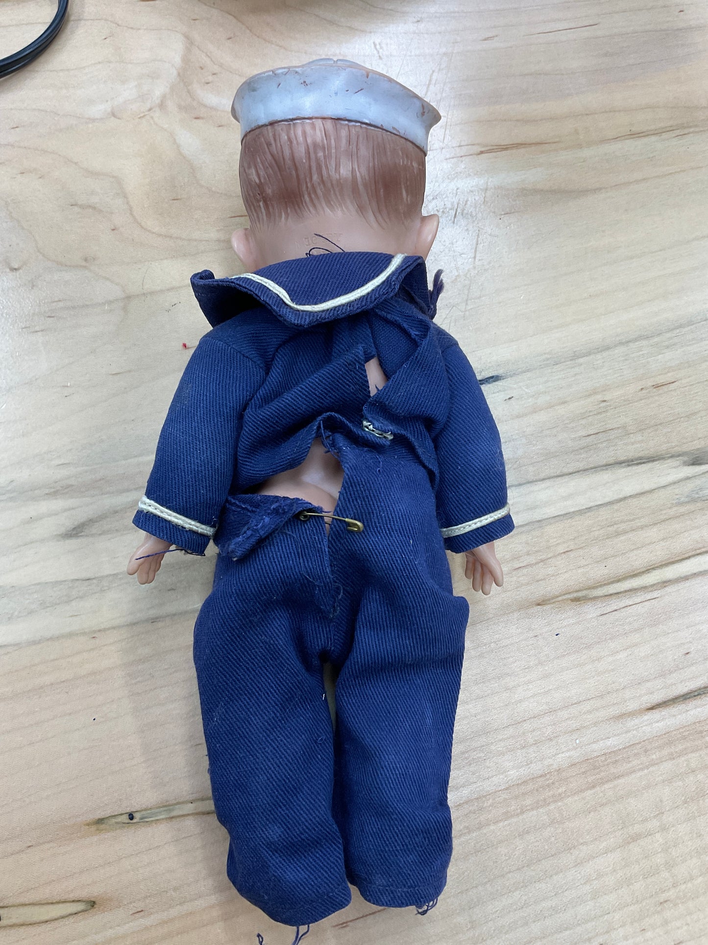 Vintage 1950s sailor doll