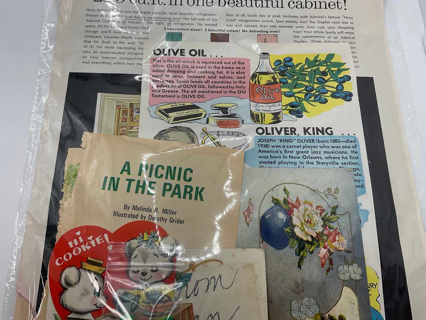 Cottonwood Curated Ephemera / Collage Art / Assemblage Kits (Mystery Pack)