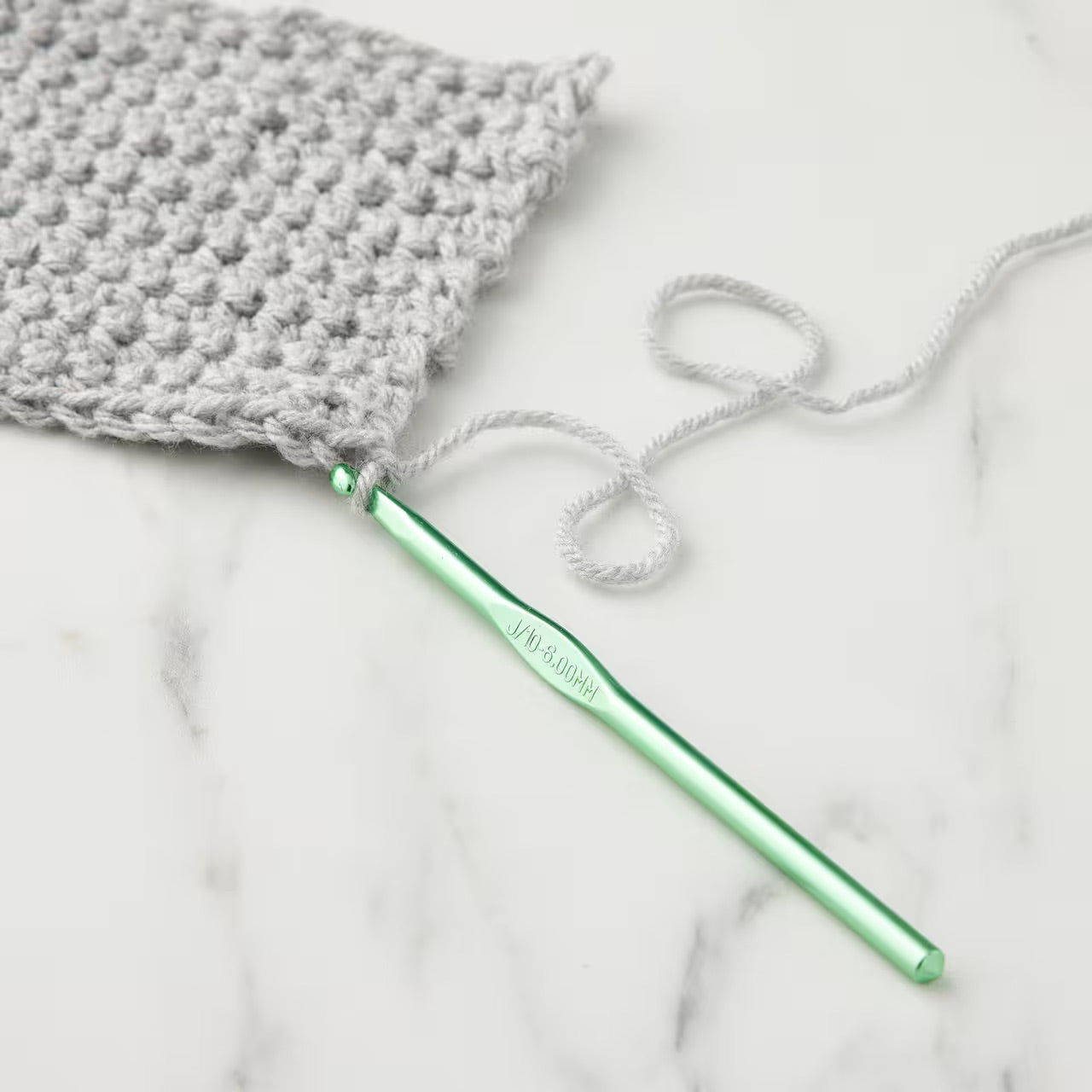 Crochet Hook 6" Aluminum Size D