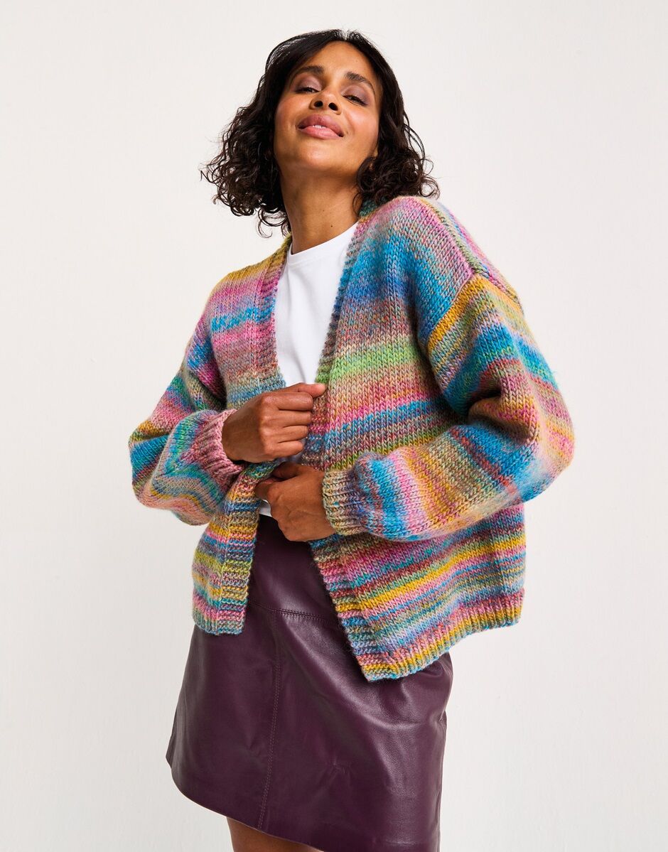 Jewelspun - Healing Crystal Cardigan Pattern