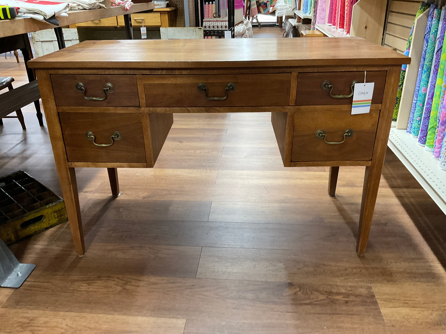 MCM Walnut Desk