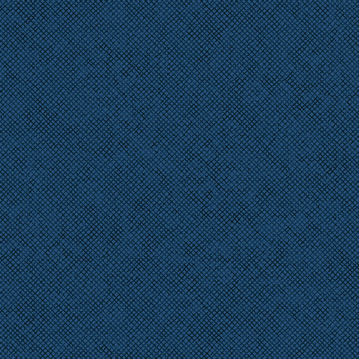 Benartex Whisper Weave Navy 13610-11 crosshatch texture quilting cotton