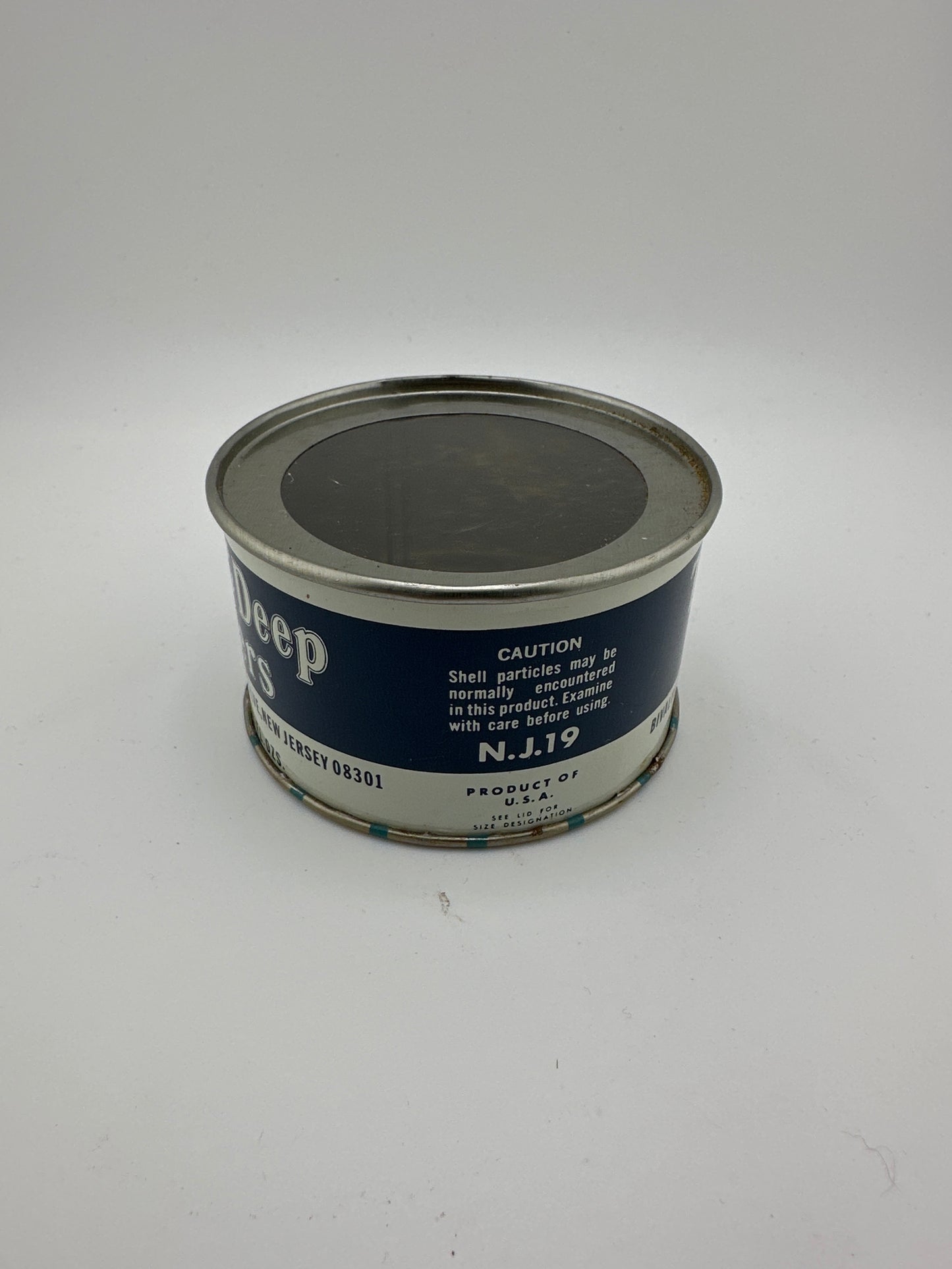 Vintage “Treat from the Deep” Oysters tin