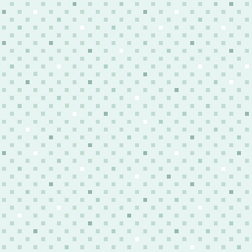 Dazzling Squares (Light Teal)
