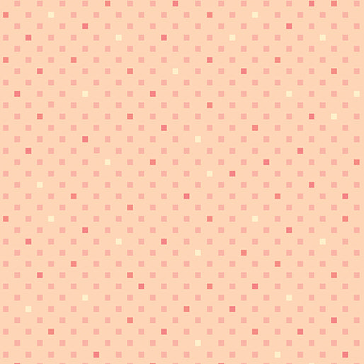 Dazzling Squares (Light Peach)
