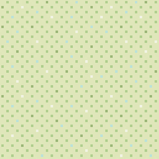 Dazzling Squares (Light Green)