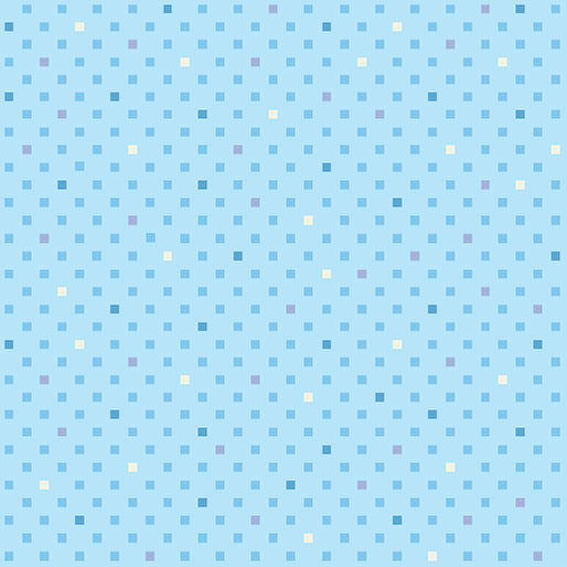 Dazzling Squares (Light Blue)