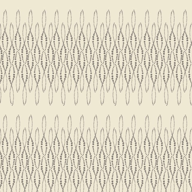 Modern Vintage:Treasure- Loopy Lace Grey/Natural