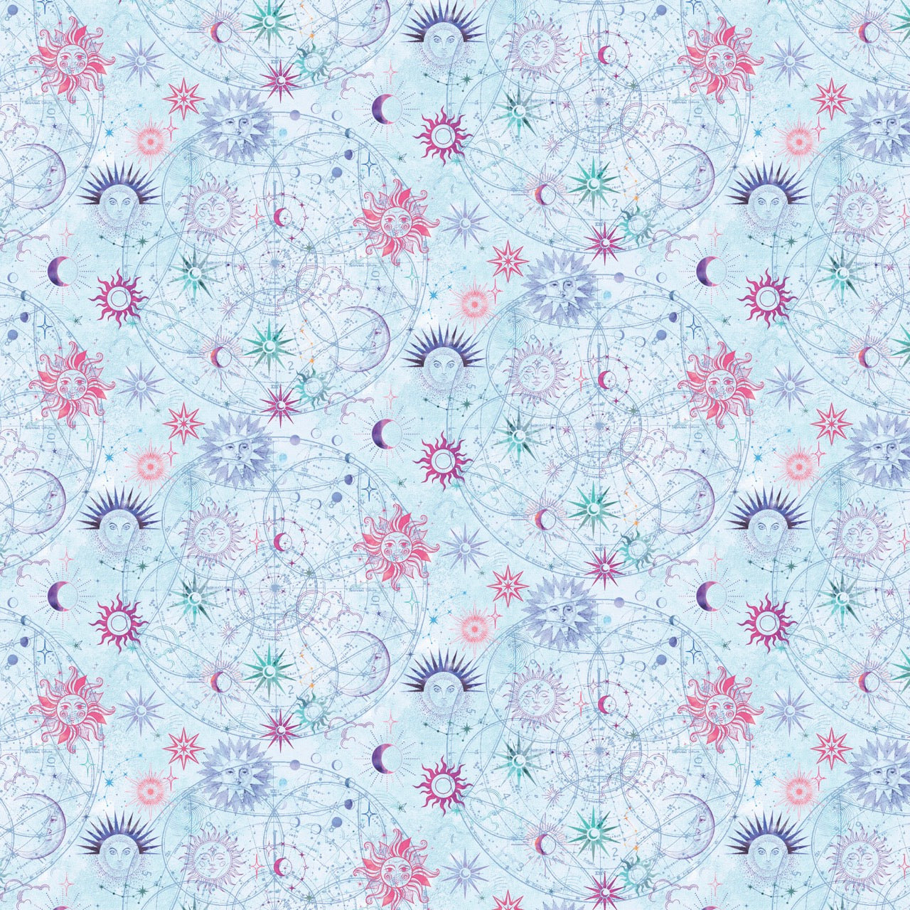 Sun and Moon Light Turquoise