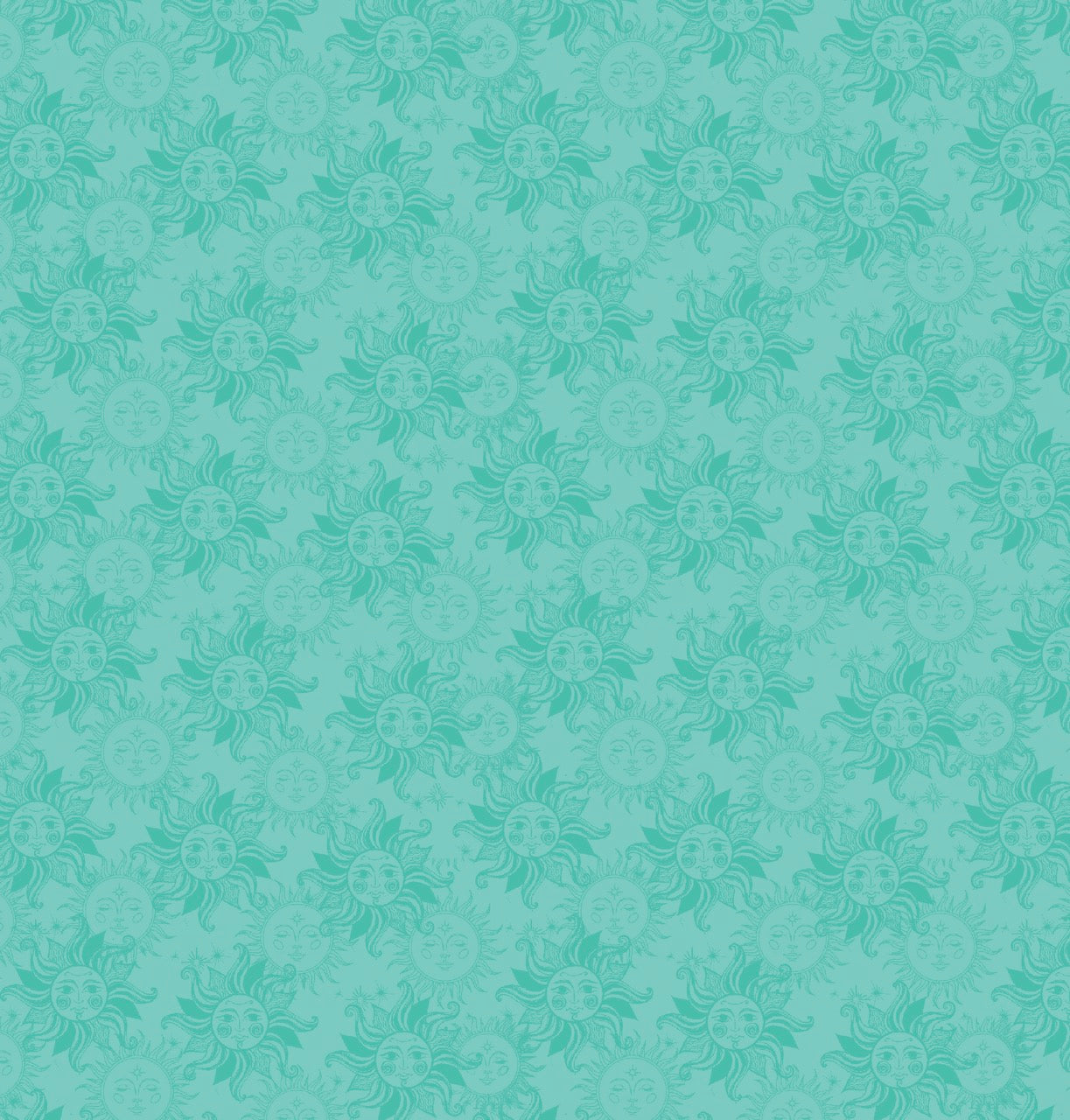 Sun Tonal Medium Turquoise