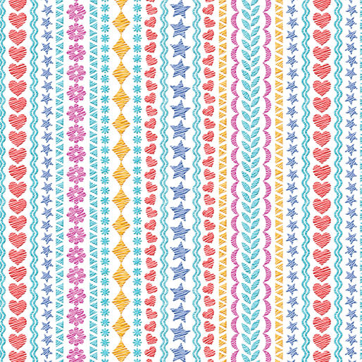 Deco Stitches White
