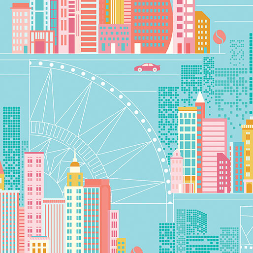 Cityscape Day City Aqua