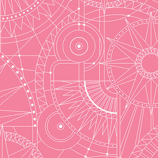Cityscape Day Blue print azalea