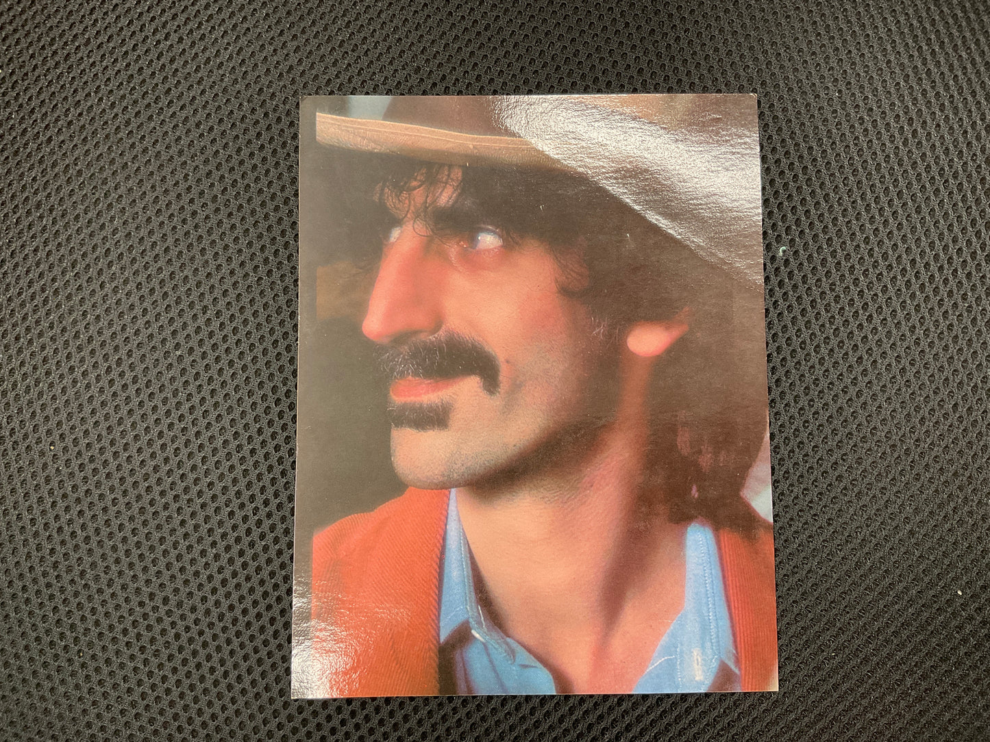 Vintage frank zappa postcard