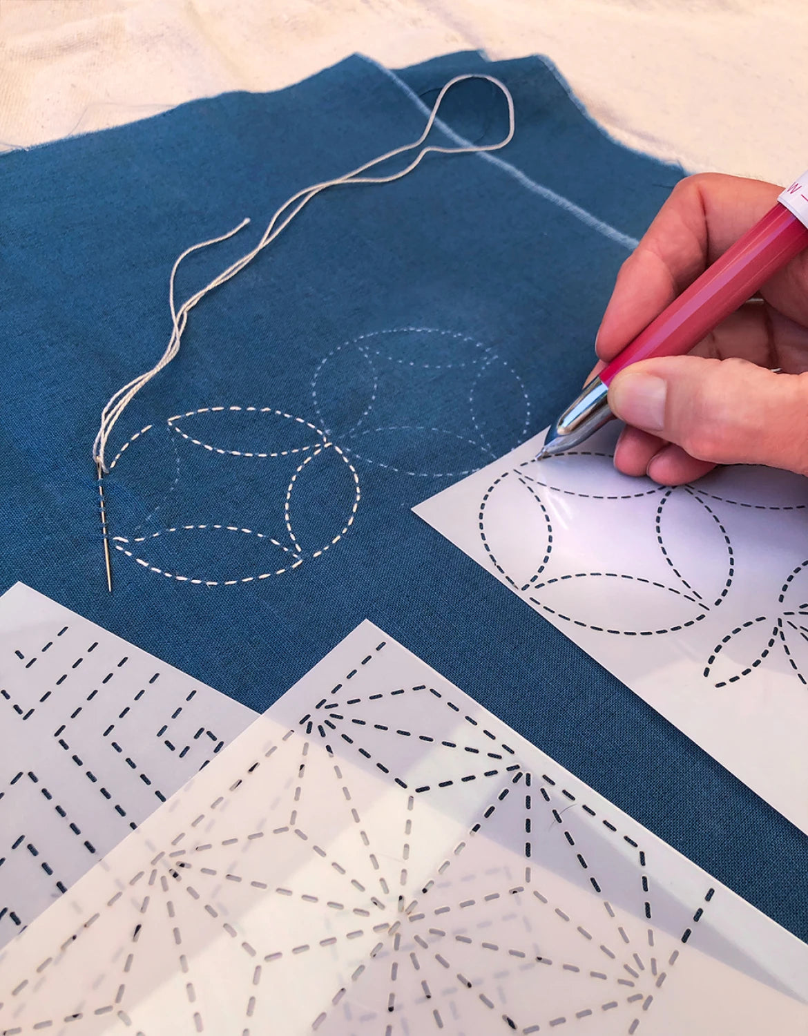 Sashiko Stencils, A Traditional Collection