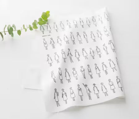 100% Cotton Precut Fabric White