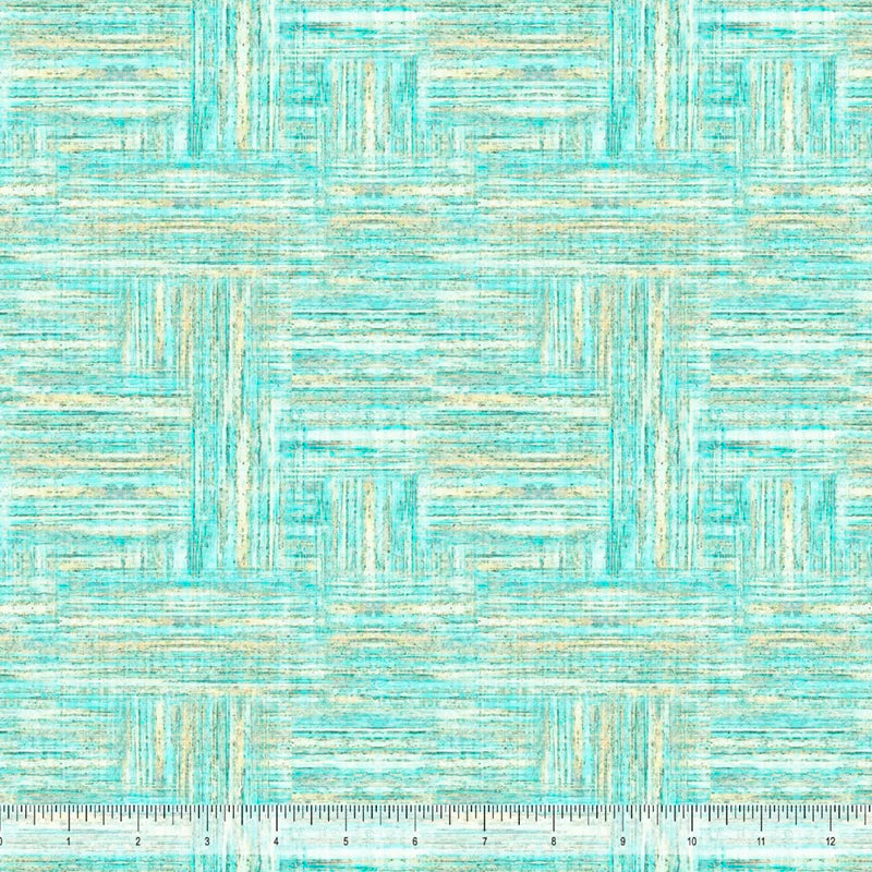 SHOP HOP 2026-DISTRESSED WOOD (LT TURQ)