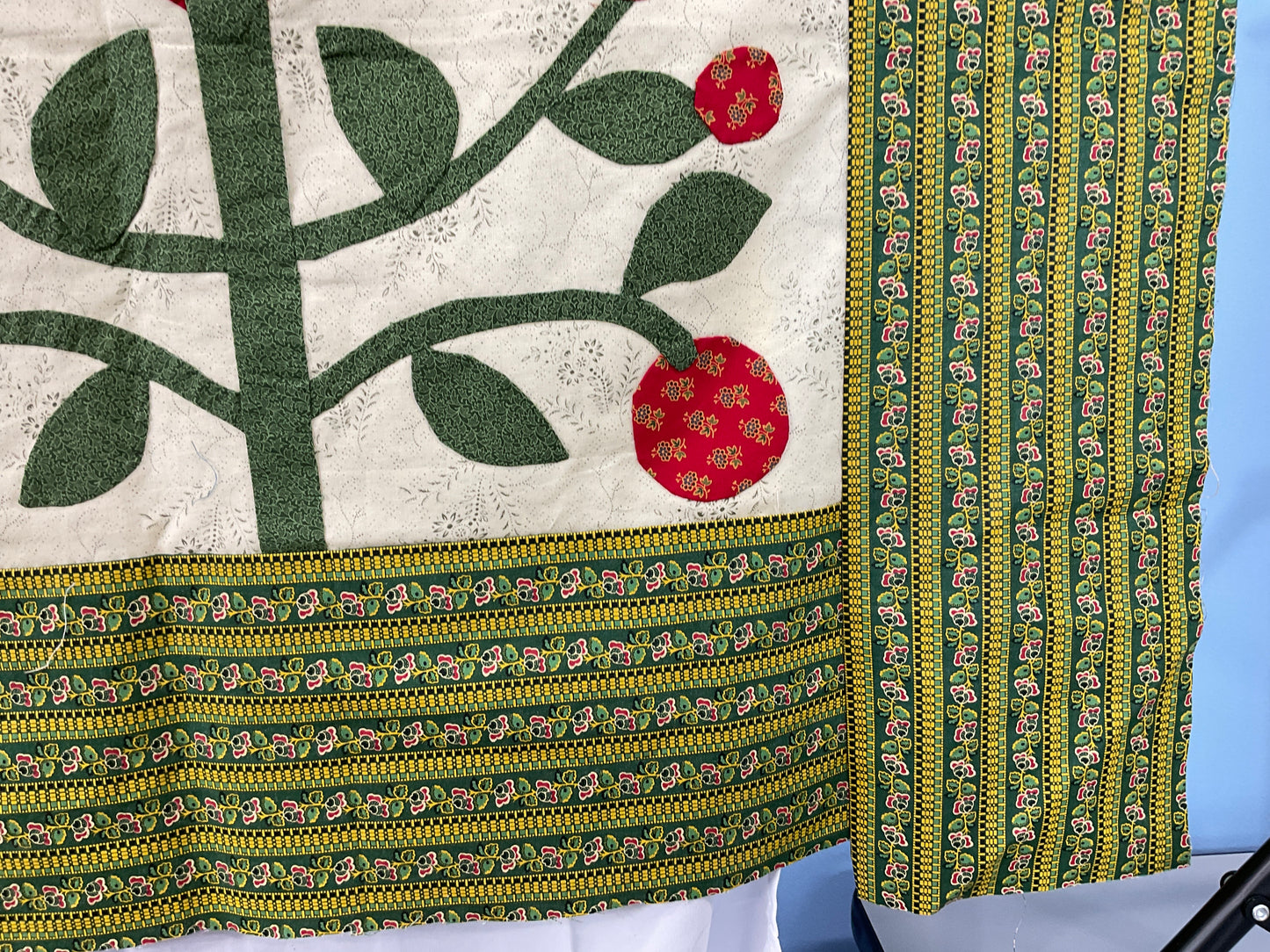 Modern Applique Quilt Top
