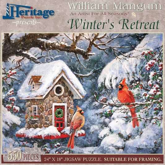 Winter's Retreat 550 piece puzzle