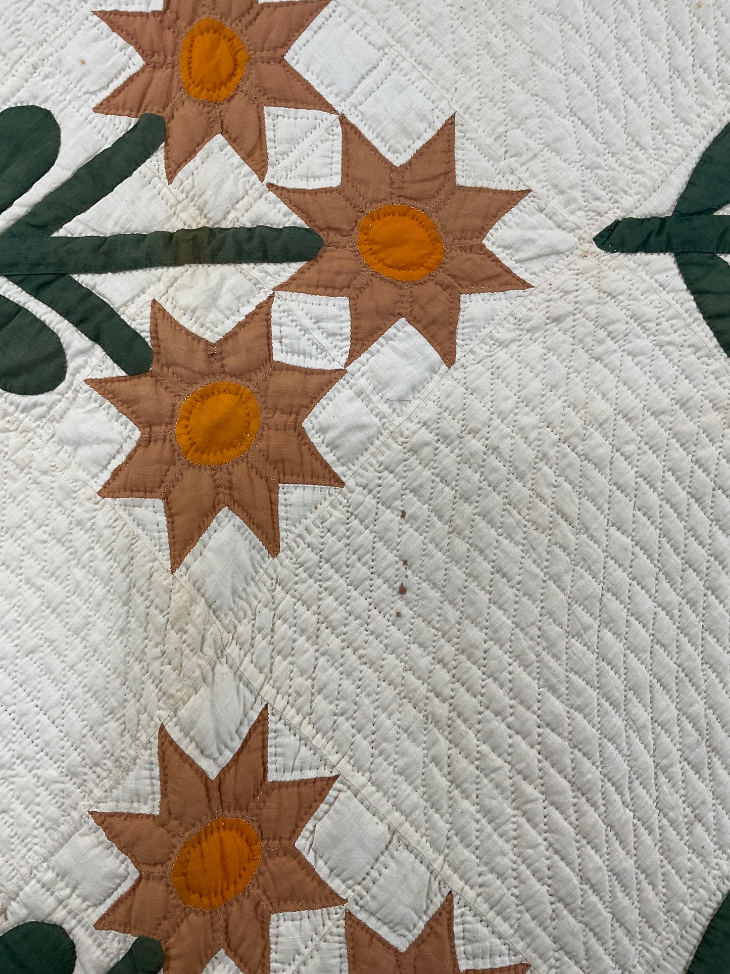 Award winning applique quilt 84” x 60”