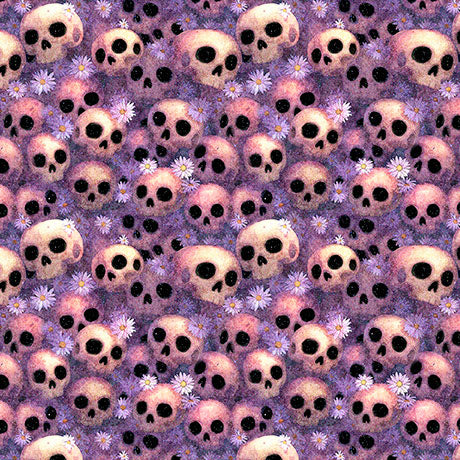 SKULLS-PURPLE