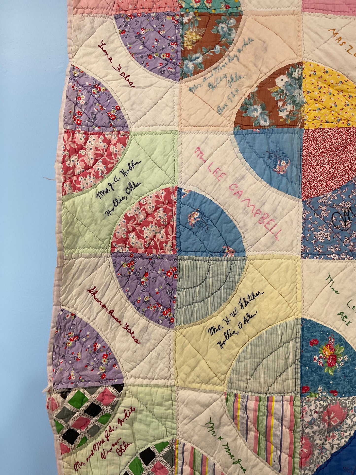 1940s Signature Quilt