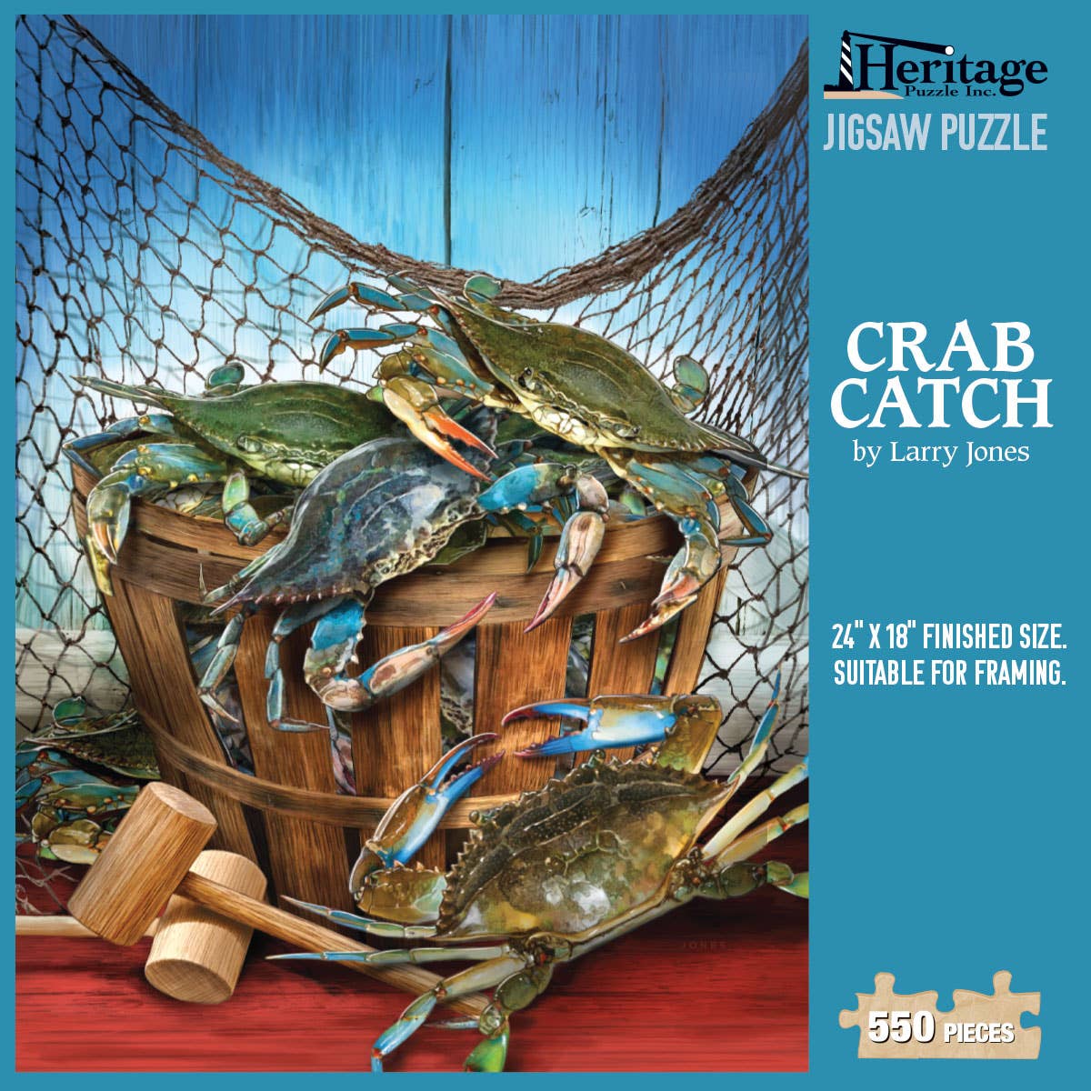 Crab Catch 550 piece Puzzle