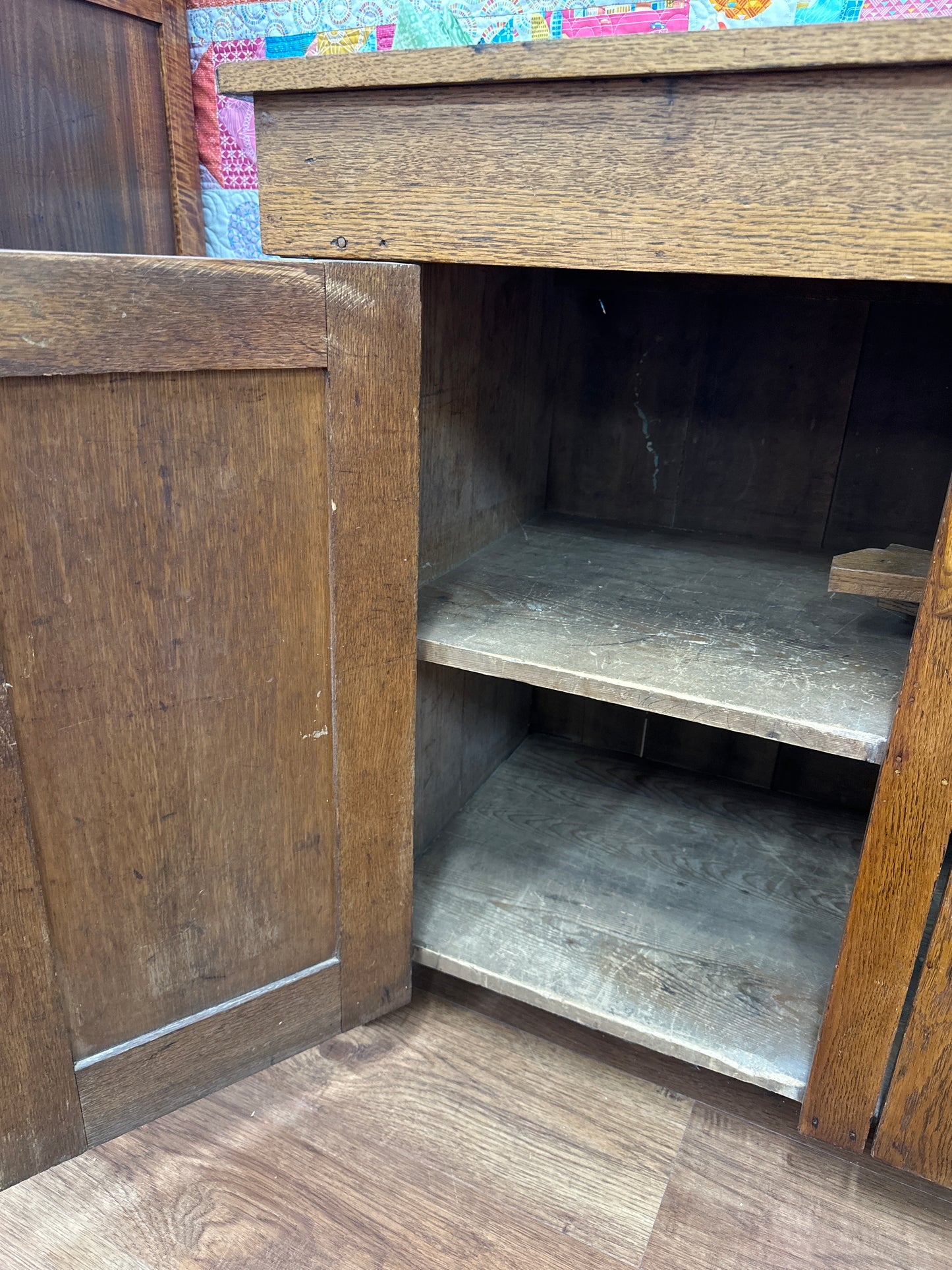 Antique Oak Dry Sink