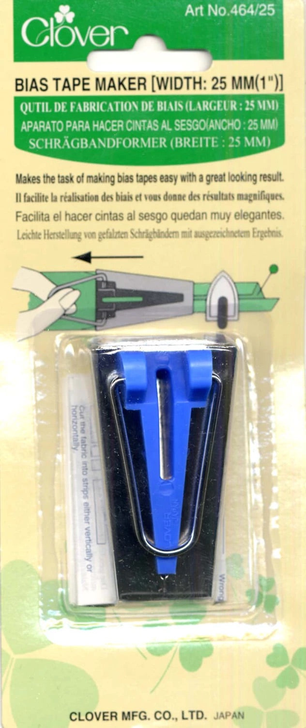 Fusible Bias Tape Maker (1”)