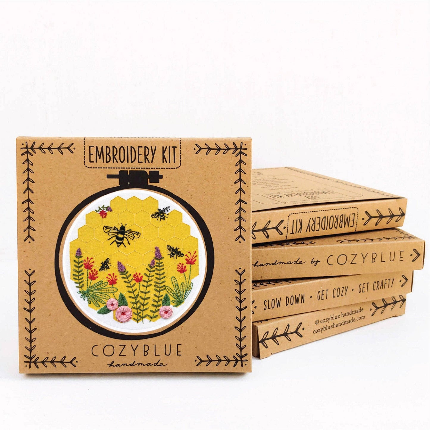 Bee lovely embroidery kit