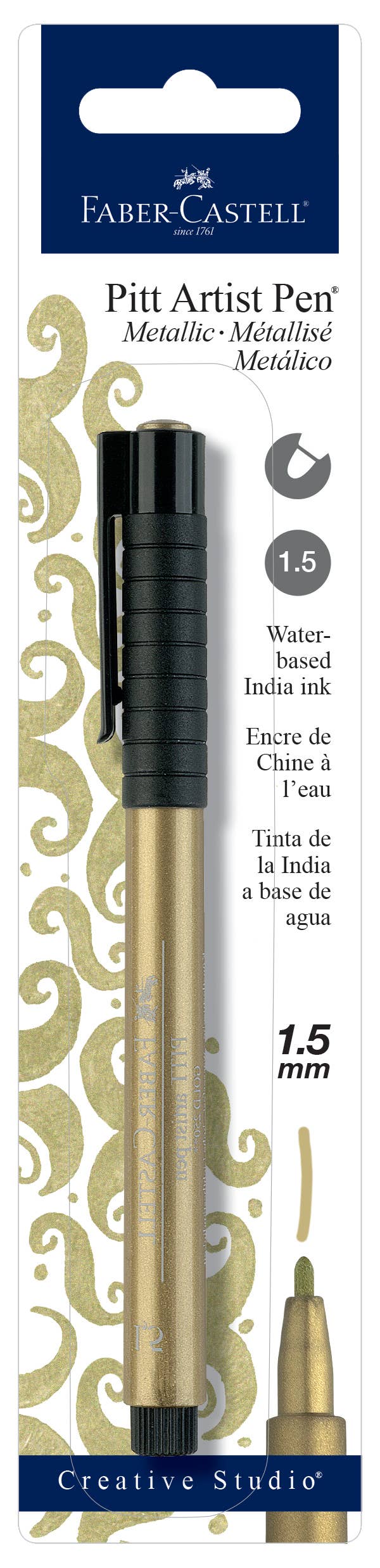 Pitt Artist Pen, Metallic - #250 Gold