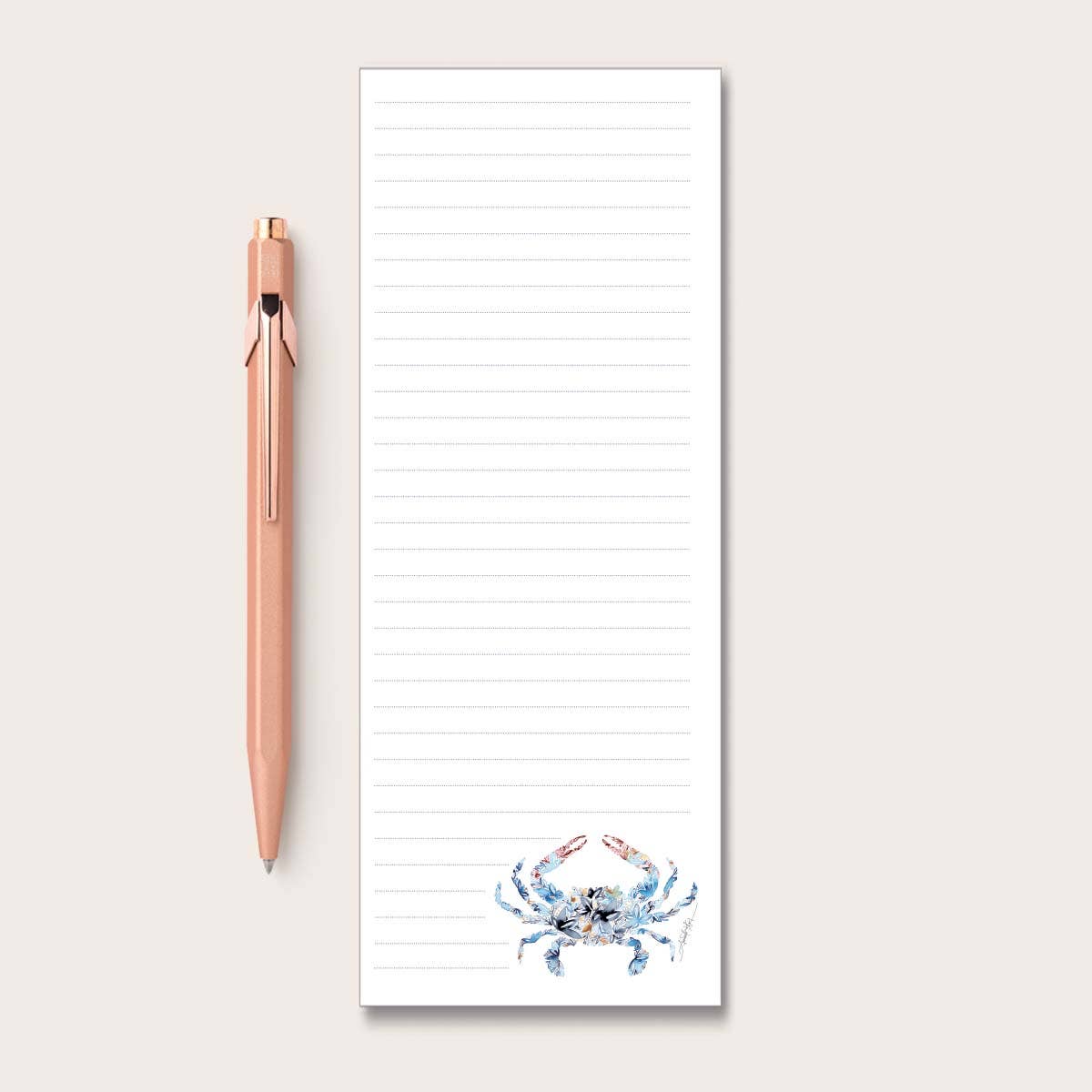 Blue Crab Refrigerator Notepad