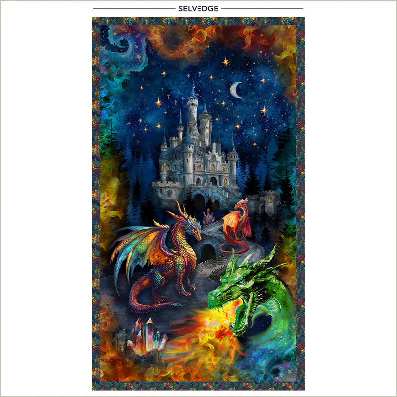 Dragon Kingdom, A Dragon's Castle, Midnight, Cotton