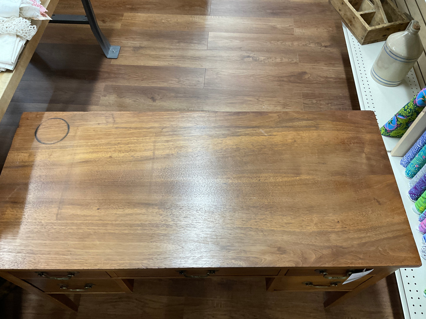 MCM Walnut Desk