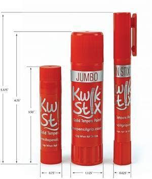 KwikStix Tempera Paint - 12 Classic Colors TPG-602
