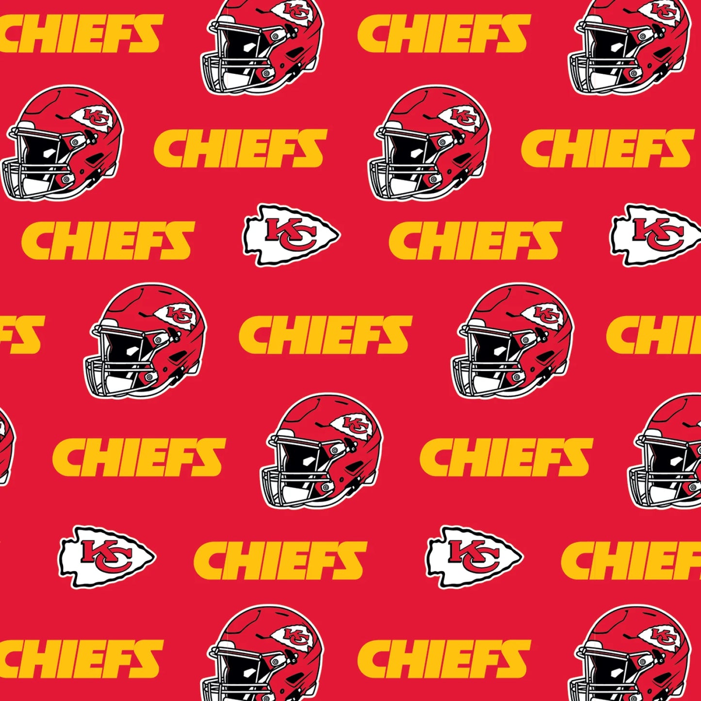 Red Kansas City Chiefs Cotton