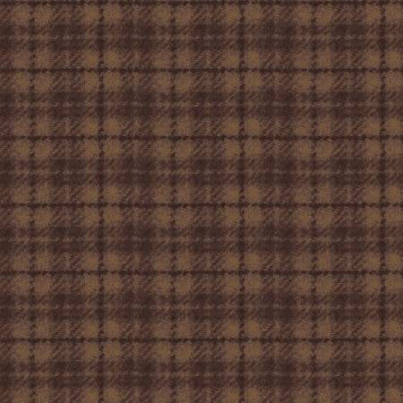 Woolies Flannel (Espresso Houndstooth)