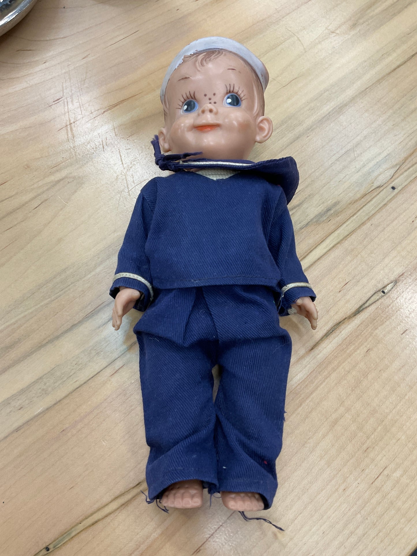 Vintage 1950s sailor doll