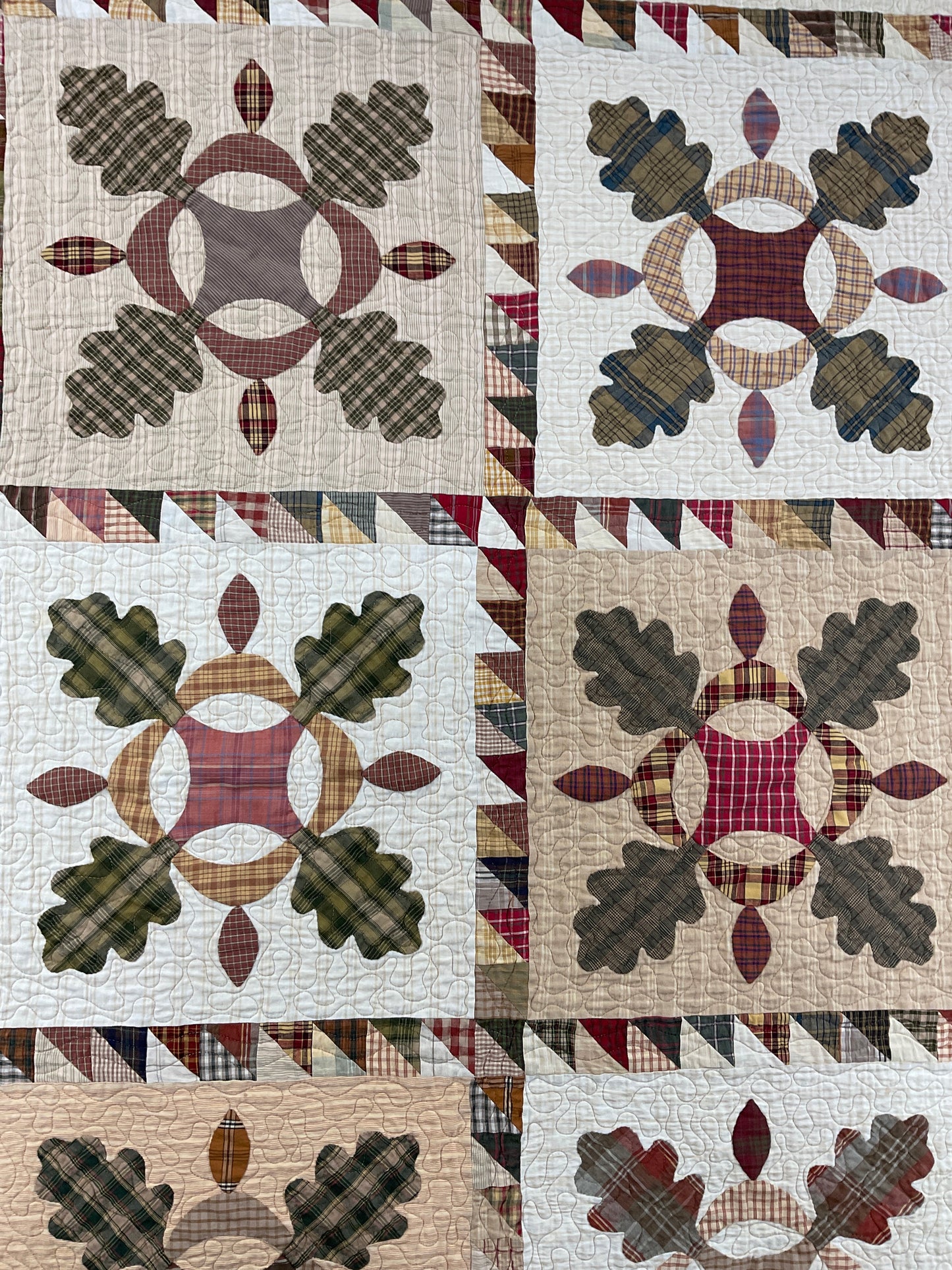 New Appliqué Quilt by Local Quilter