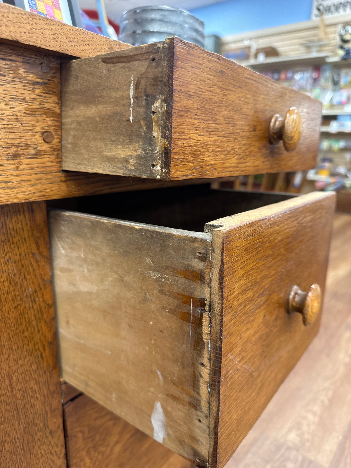Antique Oak Dry Sink