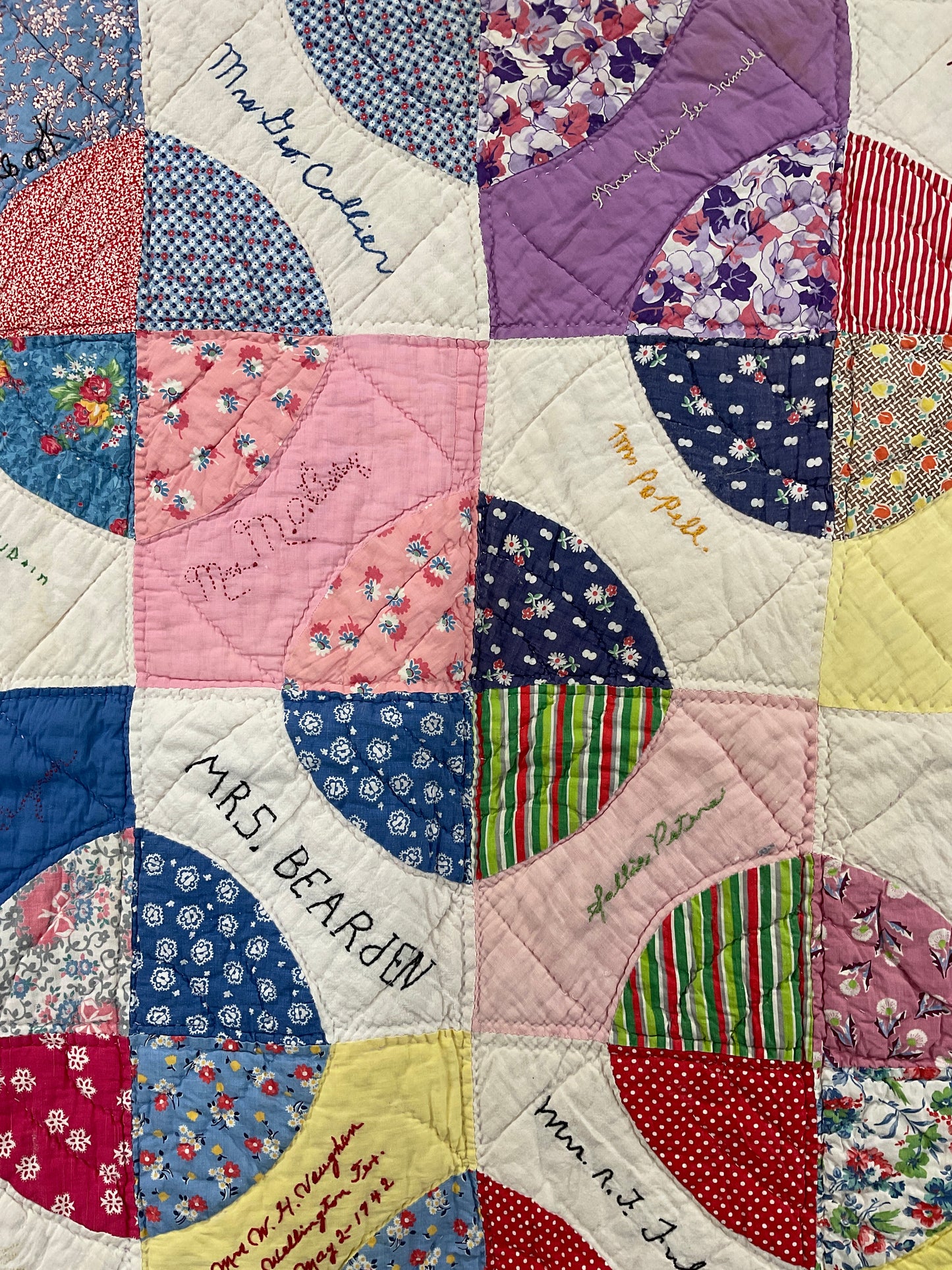 1940s Signature Quilt
