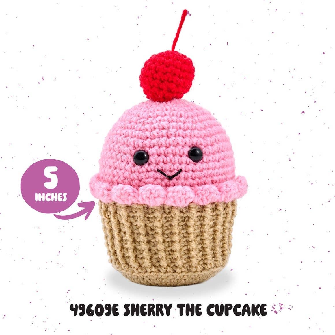 Bucilla Amigurumi Crochet Kit - Sherry the Cupcake