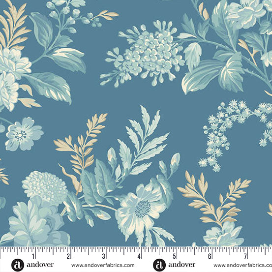 Bed of Roses (Indigo)