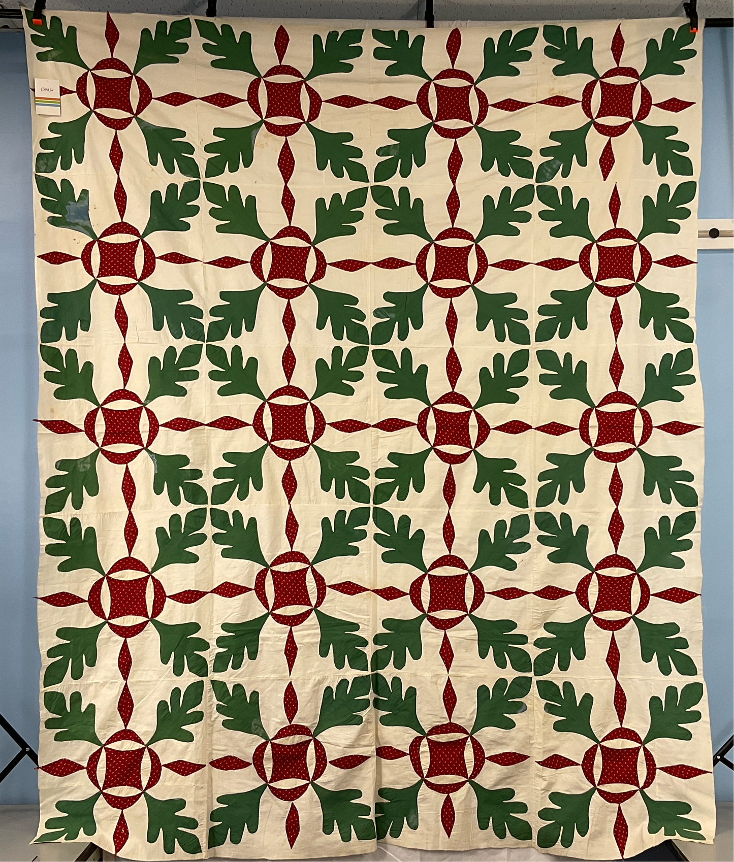 Antique Oak Leaf Quilt Top