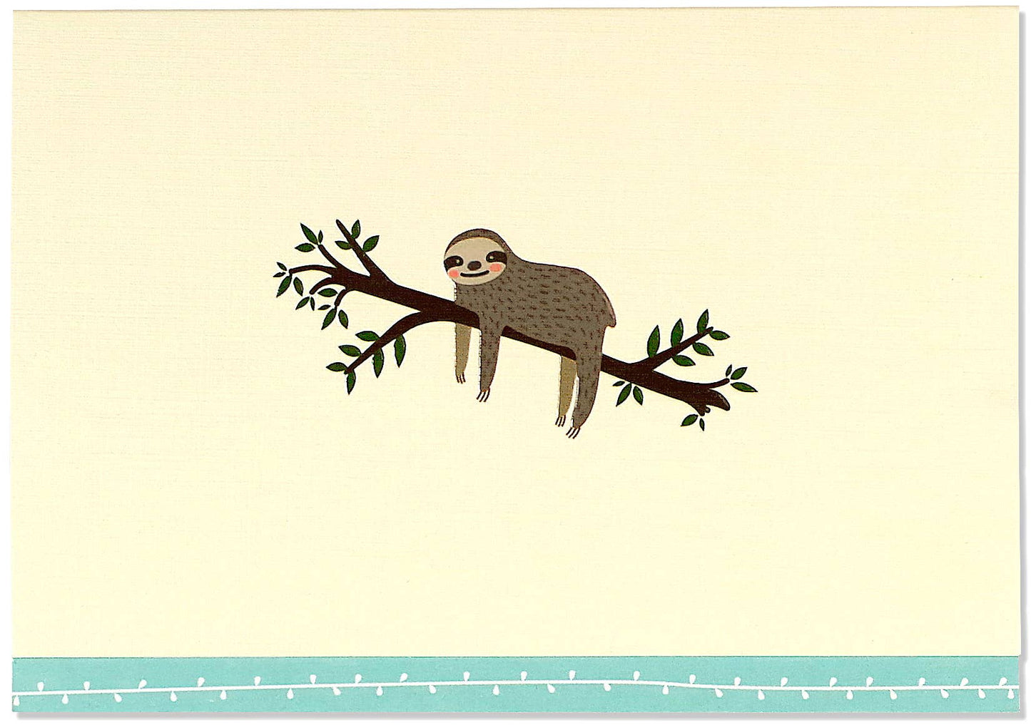 Sloth Note Cards
