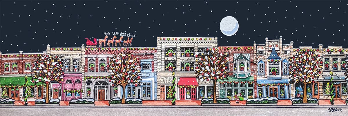 Main Street Christmas Puzzle